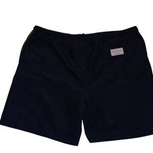Cremieux Swim Shorts for Men Size XL  Navy & Green lined swim/board shorts Lengt